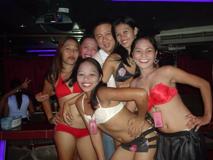Winston and group of girls in Angeles City 4.JPG